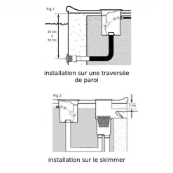 Raccords Hydrauliques Pour Piscine Régulateur De Niveau D'eau Mécanique Pour Piscine - Hayward - Raccord 50 Mm - Filetage 3/8" -Espace vert et piscine Soldes Boutique 4 4