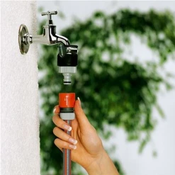 Prise D'eau Voleuse Pour Nez De Robinet - Gardena - Coloris Gris 9 Prise D'eau Voleuse Pour Nez De Robinet - Gardena - Coloris Gris -Espace vert et piscine Soldes Boutique arrosage gardena 1