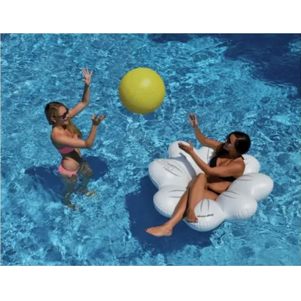 Swimline Bouées Et Matelas Gonflables Ballon Marguerite Flottante Gonflable Piscine Diamètre 60 Cm Blanc Jaune 4 Swimline Bouées Et Matelas Gonflables Ballon Marguerite Flottante Gonflable Piscine Diamètre 60 Cm Blanc Jaune – Image 2
