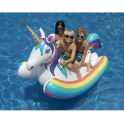 Swimline Bouées Et Matelas Gonflables Bouée Gonflable Piscine Magic La Licorne 218 X 122 X 91 Cm Arc-en-ciel 7 Swimline Bouées Et Matelas Gonflables Bouée Gonflable Piscine Magic La Licorne 218 X 122 X 91 Cm Arc-en-ciel -Espace vert et piscine Soldes Boutique bouee gonflable piscine forme licorne geante 218 122 91 cm arc en ciel 3