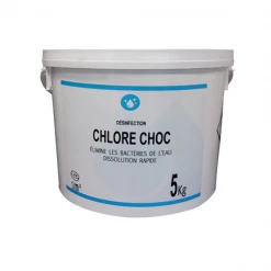 Poolstyle Produit D'entretien Piscine Entretien Piscine Chlore Choc En Pastilles Seau De 5 Kg 47318PE/FB005P002