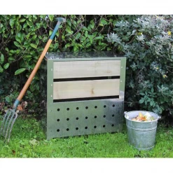 Accessoires De Jardinage Seau à Compost Ou à Cendres 5L Galvanisé Poignée Bois Guillouard 080650 -Espace vert et piscine Soldes Boutique compost 200