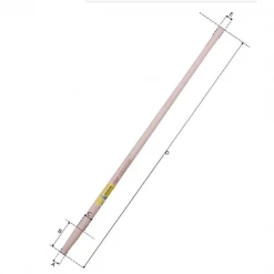 Outillage De Jardinier Crocs à Bêcher PERRIN 4 Dents 21 Cm Avec Manche En Bois 1.35 M -Espace vert et piscine Soldes Boutique crocs a becher perrin detail2