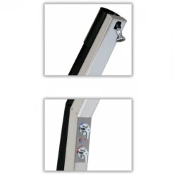 Douche, Echelle Et Mobilier Extérieur Douche Solaire Courbée - Capacité 20L - 2.3 Mètres Modèle Giordano Inox