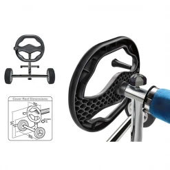 Bâches Et Couvertures De Sécurité Pour Piscines Enrouleur Bâche Bulles Thor Piscines Enterrées 12 X 6 Mètres - Kokido -Espace vert et piscine Soldes Boutique enrouleur kokido bache bull