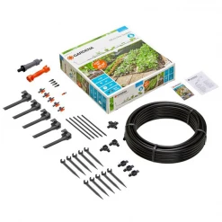 Goutte à Goutte Ensemble Complet Arrosage Goutte à Goutte Massifs Potagers Gardena 40 M2 9 Goutte à Goutte Ensemble Complet Arrosage Goutte à Goutte Massifs Potagers Gardena 40 M2 -Espace vert et piscine Soldes Boutique ensemble complet arrosage goutte a goutte massifs et potagers gardena couvre 40 m2 1