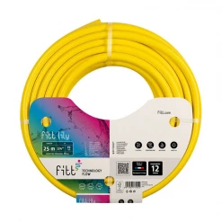 Tuyau D'eau Tuyau Arrosage Semi-professionnel Lily Fitt 15 Mm 15 Mètres Jaune -Espace vert et piscine Soldes Boutique fitt lily arrosage irrigation
