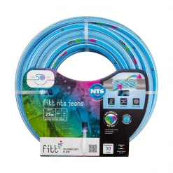 Tuyau D'eau Tuyau Arrosage NTS Jeans Fitt Diamètre 15 Mm Longueur 25 Mètres Bleu -Espace vert et piscine Soldes Boutique fitt nts jeans arrosage