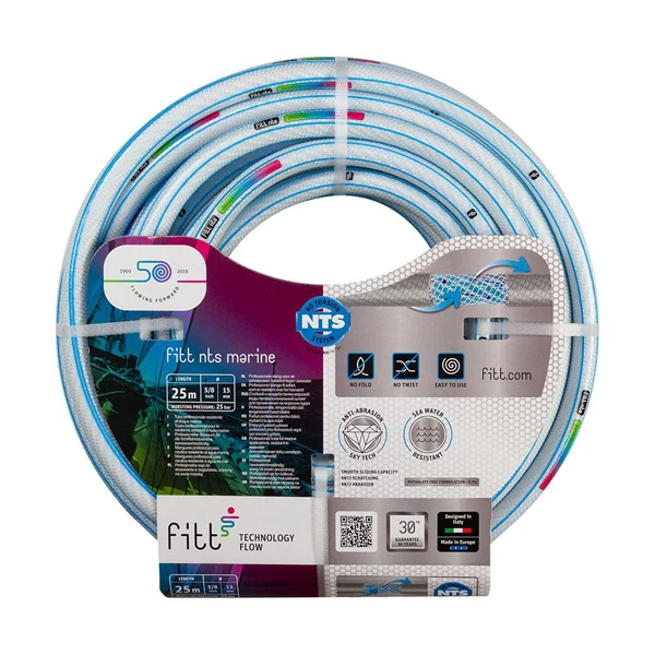 Tuyau D'eau Tuyau Arrosage NTS Marine Fitt Diamètre 15 Mm 25 Mètres Blanc 6 Tuyau D'eau Tuyau Arrosage NTS Marine Fitt Diamètre 15 Mm 25 Mètres Blanc – Image 4