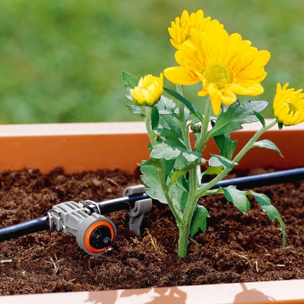 Goutte à Goutte Goutteur Ligne Régulateur Pression Goutte à Goutte Gardena 2L/h X10 4 Goutte à Goutte Goutteur Ligne Régulateur Pression Goutte à Goutte Gardena 2L/h X10 – Image 2