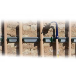 Perrin Outillage De Jardinier Porte Outils Sur Rail Longueur 900mm Avec 2 Crochets Et 3 Crochets -Espace vert et piscine Soldes Boutique imageproduct357269