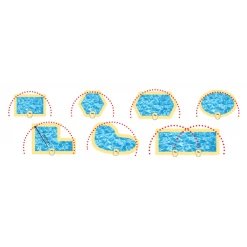 Alarme Et Sécurité Pour Piscine Alarme à Détection De Chute Visiopool Pour Piscine 100905 ACIS