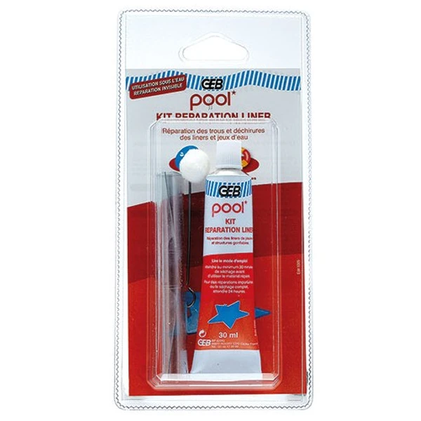 Produit De Réparation De Piscine Kit De Réparation Liners Piscine Colle 30ml Et Rustine : GEB 127290 4 Produit De Réparation De Piscine Kit De Réparation Liners Piscine Colle 30ml Et Rustine : GEB 127290 – Image 2