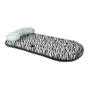 Swimline Bouées Et Matelas Gonflables Matelas Gonflable Zébré Piscine Longueur 180cm Largeur 89cm Noir Blanc -Espace vert et piscine Soldes Boutique matelas gonflable zebre pour piscine longueur 180 cm largeur 89 cm noir et blanc