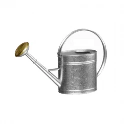 Arrosoir De Jardin Forme Ovale Tôle Acier Galvanisé 4L Guillouard