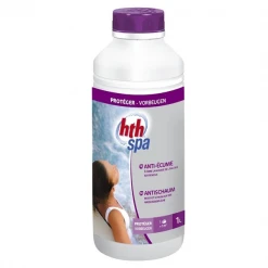 Produit D'entretien Piscine Traitement Anti-écume Pour Spa - HTH Spa - Bidon De 1 Litre