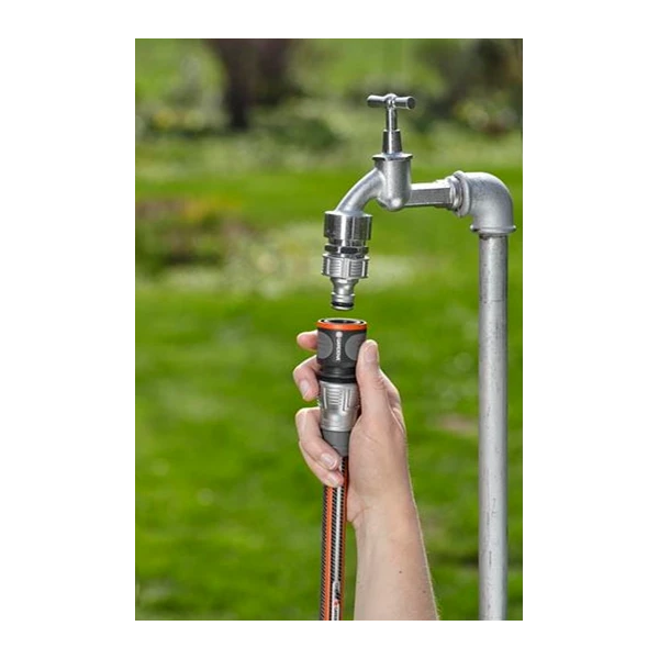 Raccord Rapide Arrosage Raccord D'arrosage Rapide Premium Pour Tuyau Ø 13 - 15 Mm - Gardena - A Fixer Au Nez De Robinet 18255-20 6 Raccord Rapide Arrosage Raccord D'arrosage Rapide Premium Pour Tuyau Ø 13 - 15 Mm - Gardena - A Fixer Au Nez De Robinet 18255-20 – Image 4