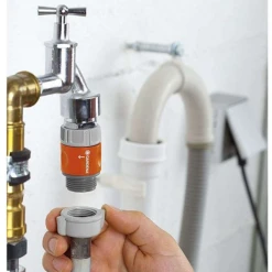 Raccord Rapide Arrosage Raccord Adaptateur Tuyau Arrosage Gardena Machine à Laver 20/27 3/4"