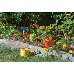 Arrosoir Ovale Acier Galvanisé - Jaune Citron - Contenance 1.75 Litres Guillouard 20323