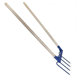 Outillage De Jardinier Aerogrif' Pour Jardinage Biologique - 4 Dents De 32 Cm Pour Aérer Le Sol - Perrin - 2 Manches De 110 Cm -Espace vert et piscine Soldes Boutique perrin aerogrif