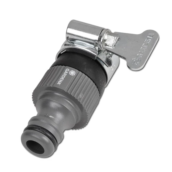 Prise D'eau Voleuse Pour Nez De Robinet - Gardena - Coloris Gris 7 Prise D'eau Voleuse Pour Nez De Robinet - Gardena - Coloris Gris – Image 5