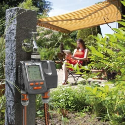 Programmateur électronique Arrosage Automatique MultiControl Duo Gardena -Espace vert et piscine Soldes Boutique programmateur electronique arrosage automatique multicontrol duo gardena 2sorties 4