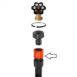 Raccord Rapide Arrosage Raccord Rapide Grand Débit Fortes Pressions Tuyau Arrosage 19 Mm Gardena -Espace vert et piscine Soldes Boutique raccord rapide grand debit fortes pressions raccord tuyau darrosage 19mm gardena 2