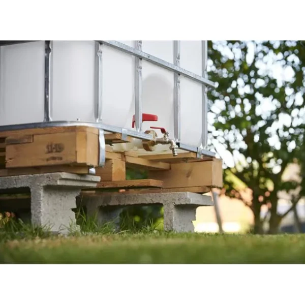 Noyon Et Thiebault Robinet D'arrosage Robinet Pour Cuve De Récupération D'eau Grillagée - Noyon & Thiebault - Kit Complet 4 Noyon Et Thiebault Robinet D'arrosage Robinet Pour Cuve De Récupération D'eau Grillagée - Noyon & Thiebault - Kit Complet – Image 2