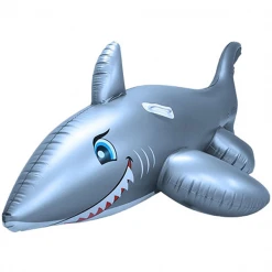 SCP FRANCE Bouées Et Matelas Gonflables Bouée Gonflable Pour Piscine En Forme De Requin - 147 X 53 Cm