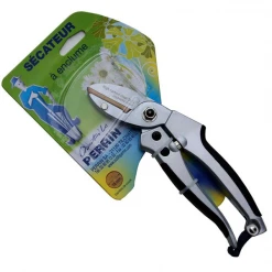 SĂ©cateur Et Ă©lagueur Sécateur Lame Acier Enclume 5,9 Cm Perrin Coupe 18 Mm Corps Aluminium