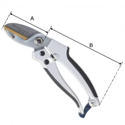 Sécateur Et élagueur Sécateur Lame Acier Enclume 5,9 Cm Perrin Coupe 18 Mm Corps Aluminium -Espace vert et piscine Soldes Boutique secateur lame acier enclume 5 9 cm perrin coupe 18mm corps aluminium 4