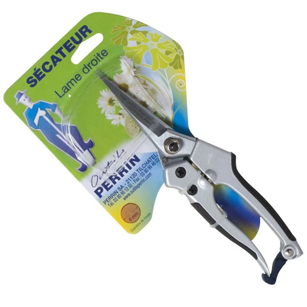 Sécateur Et élagueur Sécateur Lame Droite 7,5 Cm Perrin Diamètre Coupe 15 Mm Corps Aluminium 4 Sécateur Et élagueur Sécateur Lame Droite 7,5 Cm Perrin Diamètre Coupe 15 Mm Corps Aluminium – Image 2