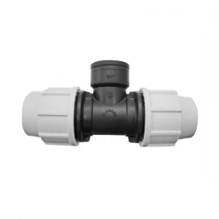 Fitt Arrosage Enterré Raccord Compression Arrosage Enterré Té Plasson F20x27 3/4" Ø 25mm