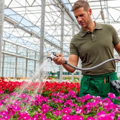 Tuyau D'eau Tuyau Arrosage Professionnel NTS Master Plus Fitt 15 Mm 25 Mètres Gris -Espace vert et piscine Soldes Boutique tuyau arrosage professionnel