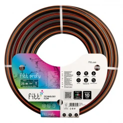 Tuyau D'eau Tuyau Arrosage Professionnel Profy Fitt 19 Mm 25 Mètres Noir -Espace vert et piscine Soldes Boutique tuyau professionnel arrosage fitt