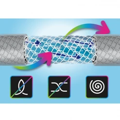 Tuyau D'eau Tuyau Arrosage Professionnel NTS Master Plus Fitt 15 Mm 25 Mètres Gris -Espace vert et piscine Soldes Boutique tuyau professionnel fitt